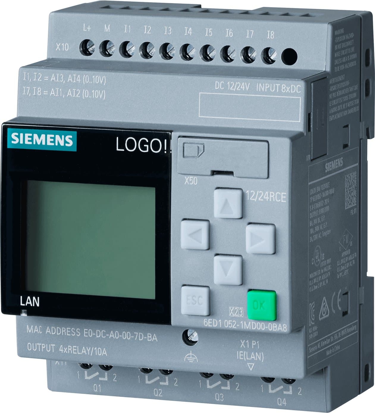 6ED1052-1MD08-0BA1 — фото SIEMENS | МТК