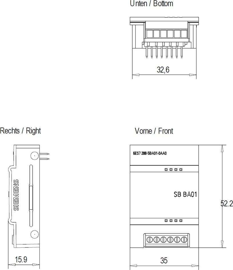 6ES7288-5BA01-0AA0 — фото SIEMENS | МТК