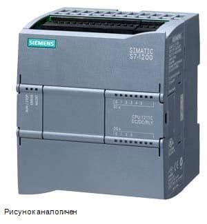 SIMATIC S7-1200, CPU 1211C DC/DC/Rly (6ES7211-1HE40-0XB0) — фото SIEMENS | МТК