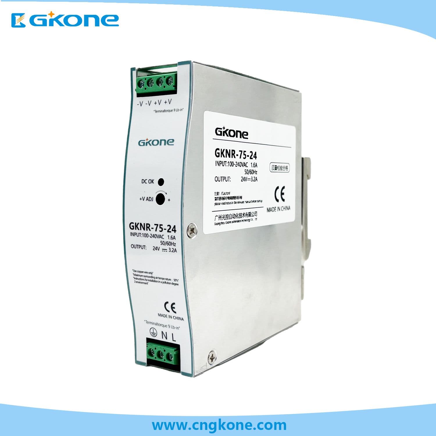 Блоки питания GKONE 75 Вт (GKNR-75-24) — фото GKONE | МТК